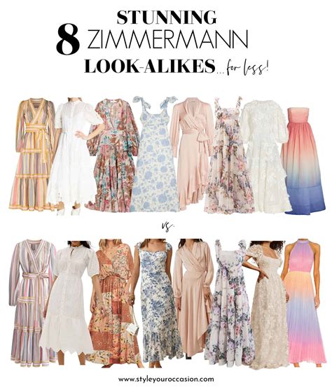 fake zimmermann clothing|zimmermann inspired dress dupes.